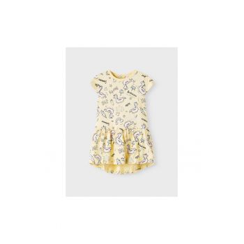 Rochie fete -  300963173 - Bumbac - Galben