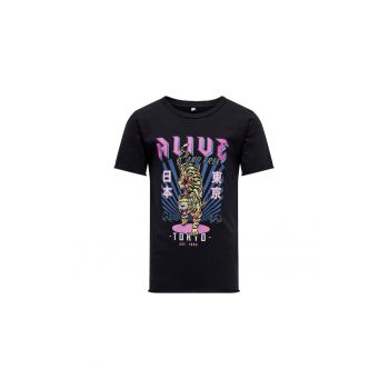Tricou copii -  300784822 - Bumbac - Negru