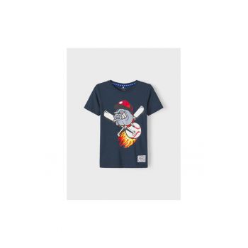 Tricou copii -  301470373 - Bumbac - Albastru marin