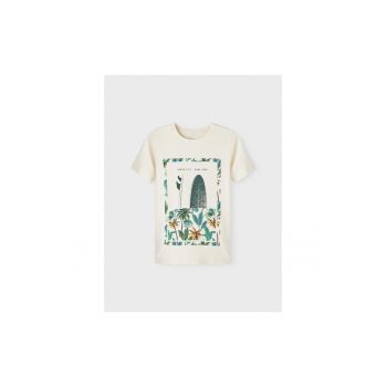 Tricou copii -  301999522 - Bumbac organic - Alb