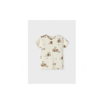 Tricou copii -  302001156 - Bumbac organic - Elastan - Bej