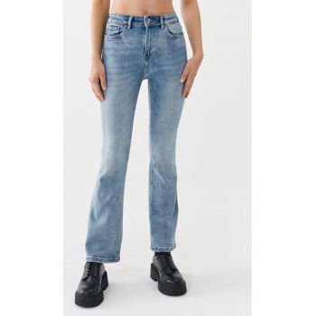 Blugi dama -  21651 - Bumbac - Albastru