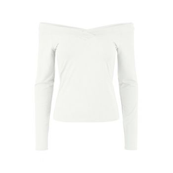 Hanorac dama -  301792772 - Viscoza - Alb