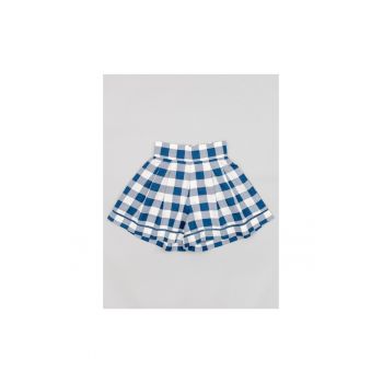 Pantaloni lungi -  302707836 - Bumbac - Albastru marin