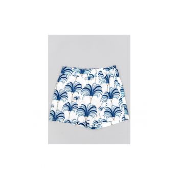 Pantaloni lungi -  302712533 - Bumbac - Albastru
