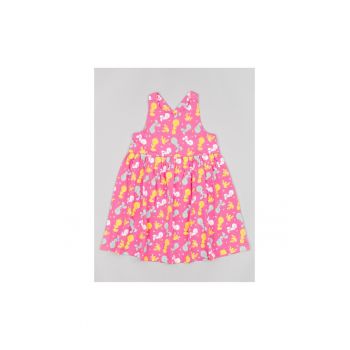 Rochie fete -  302704651 - Bumbac - Roz