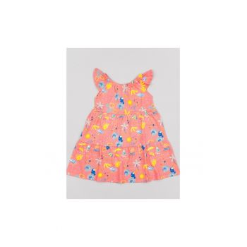 Rochie fete -  302716715 - Bumbac - Roz