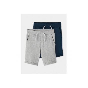 Set 2 perechi pantaloni scurti copii -  Bumbac