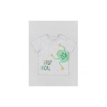 Tricou copii -  302714636 - Bumbac - Gri