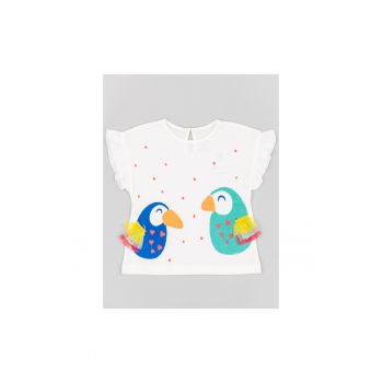Tricou copii -  302715497 - Bumbac - Alb