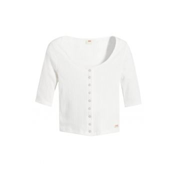 Tricou dama -  301835844 - Bumbac - Alb