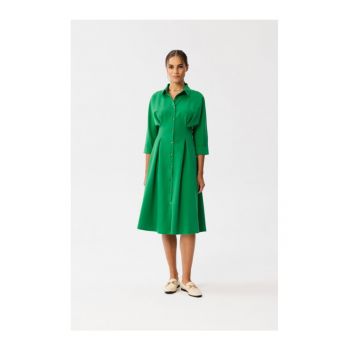 Rochie camasa dama -  Camedes - verde deschis -