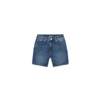 Pantaloni lungi -  301923046 - Bumbac - Albastru