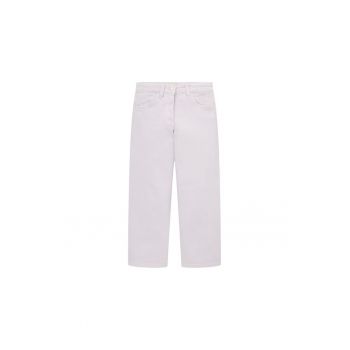 Pantaloni lungi -  301926733 - Bumbac - Violet