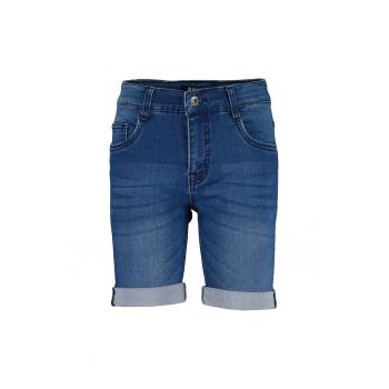 Pantaloni scurti copii -  Bumbac - Albastru