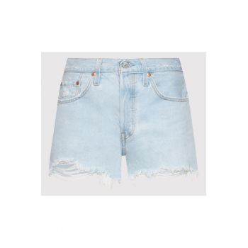 Pantaloni scurti dama -  300292365 - Bumbac - Albastru
