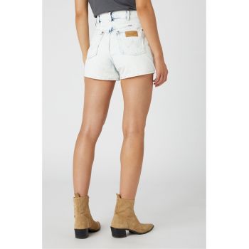 Pantaloni scurti dama -  302749133 - Bumbac - Albastru -