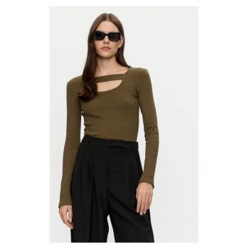 Bluza dama -  Kaki - Bumbac