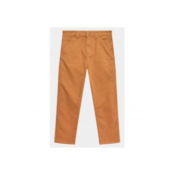 Pantaloni copii -  Bumbac - Maro