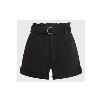 Pantaloni scurti dama -  302454952 - Bumbac - Negru