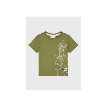 Tricou copii -  0000301357278_122_128 - Bumbac - Verde - 122 - 128 CM
