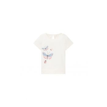 Tricou copii -  301923350 - Bumbac - Alb