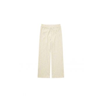 Pantaloni lungi -  301923008 - Poliester - Alb