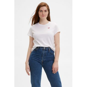 Tricou dama -  9214549 - Logo - Alb