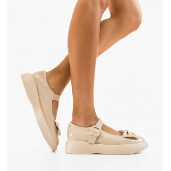 Pantofi Casual dama Melkior Bej