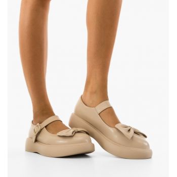 Pantofi Casual dama Samwell Bej