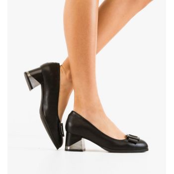 Pantofi dama Bushra Negri ieftini