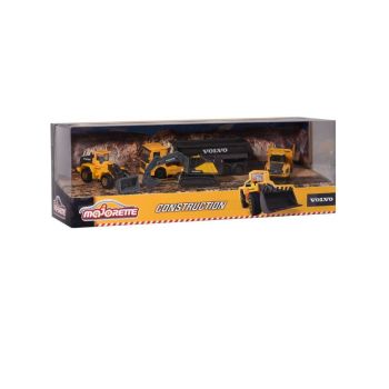 Majorette Volvo Construction 4 Pcs Giftset (212057287sdn)