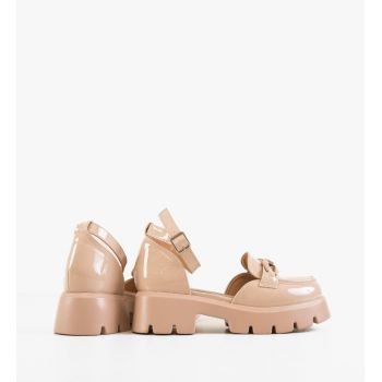 Pantofi Casual dama Karmel Bej ieftina