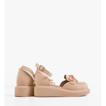 Pantofi Casual dama Oda Bej
