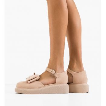 Pantofi Casual dama Tystaka Bej