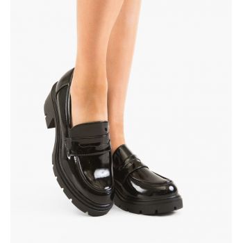 Pantofi dama cu toc Russe Negri ieftini