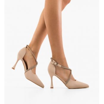 Pantofi dama Austin Nude ieftini