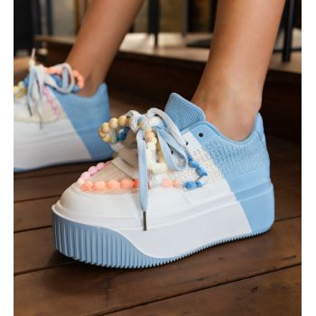 Pantofi sport dama Fabia Albastri