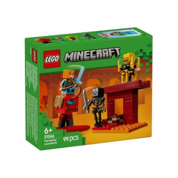 Lego Minecraft The Nether Lava Battle (21266)