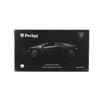 Pocher Lamborghini Aventador Lp700-4 Roadster Nero Nemesi (hk121f)