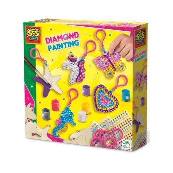 Ses Creative Diamond Painting Wooden Keychains (s14702)