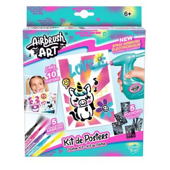 Airbrush Art Mini Poster Kit (11015)