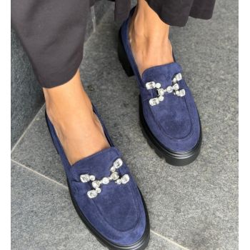 Pantofi dama casual Khursh Bleumarin