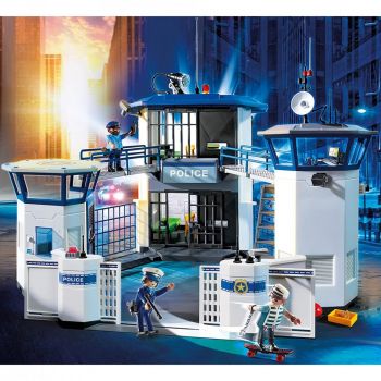 Playmobil - Sediu De Politie Cu Inchisoare