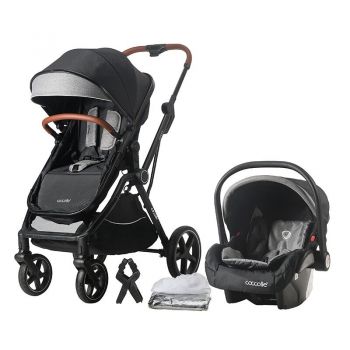 Carucior transformabil 3in1 Coccolle Amani Diamond black