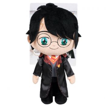 Jucarie din plus Harry Potter cu pelerina satinata, 30 cm Jucarie din plus Harry Potter cu pelerina satinata, 30 cm