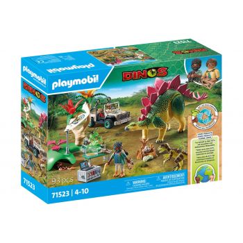 Playmobil-TABARA DE CERCETARE CU DINOZAURI