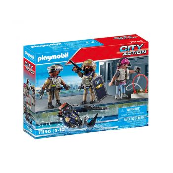 Set de joaca Playmobil - Set Figurine Echipa Swat