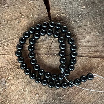 Sirag margele pietre semipretioase sfere OBSIDIAN