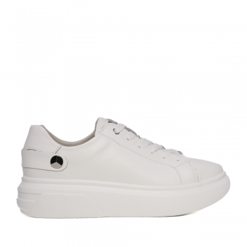 Sneakers ușori Luca di Gioia albi din piele 1299DP2410A